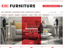 Tablet Screenshot of kiki-furniture.com